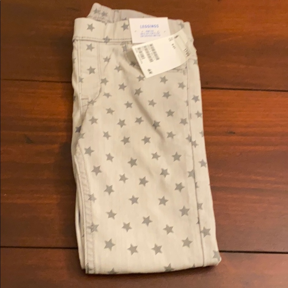 H & M Star Denim Leggings